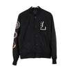 Vintage black Lckr Baseball Jacket - mens small