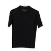 Vintage black Unbranded Polo Shirt - mens small