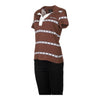 Vintage brown Just Cavalli Polo Shirt - womens medium