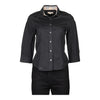 Vintage black Burberry London Shirt - womens x-small