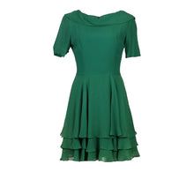  Vintage green Pianoforte di Max Mara Mini Dress - womens small