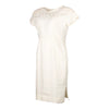 Vintage white Valentino Midi Dress - womens medium