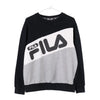 Vintage block colour Fila Sweatshirt - womens medium