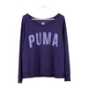 Pre-Loved purple Puma Sweatshirt - womens large