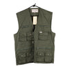 Vintage khaki Esse Emme Gilet - mens large