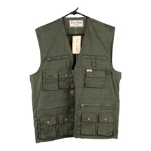  Vintage khaki Esse Emme Gilet - mens large