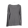 Pre-Loved grey Adidas Long Sleeve Top - womens medium