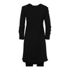 Vintage black Moschino Coat - womens medium