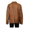 Vintage brown Ensto Leather Jacket - mens large