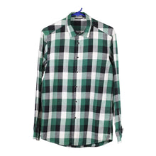  Vintage green Age 17-18 Souyure Flannel Shirt - boys large