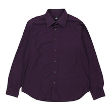  Roccobarocco Shirt - Large Purple Cotton