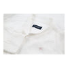 Burberry London Collarless Shirt - Large White Cotton