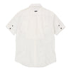 Gf Ferre Short Sleeve Shirt - Medium White Cotton