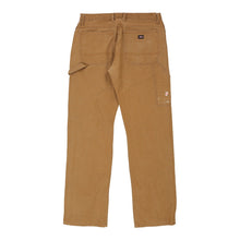  Vintage brown Dickies Carpenter Trousers - mens 34" waist