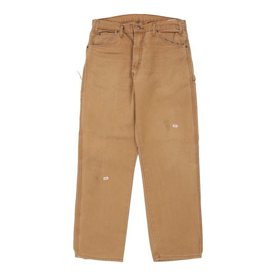 Vintage brown Dickies Carpenter Trousers - mens 34" waist