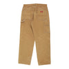 Vintage brown Dickies Carpenter Trousers - mens 32" waist