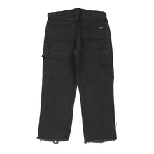  Vintage black Dickies Carpenter Trousers - mens 36" waist