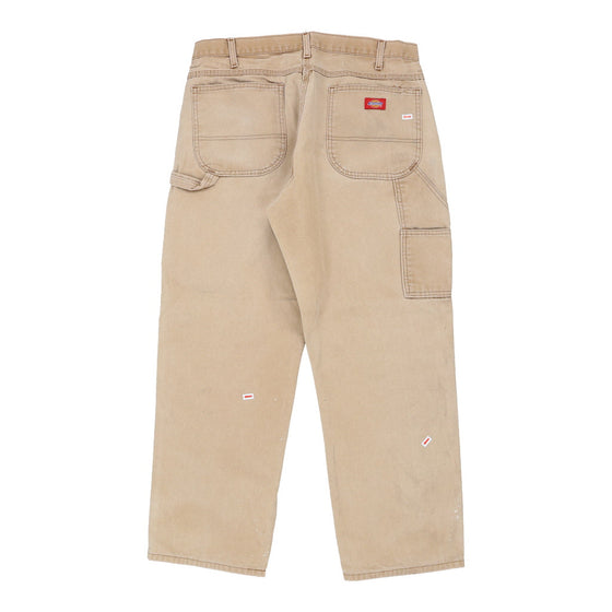 Vintage beige Dickies Carpenter Trousers - mens 36" waist