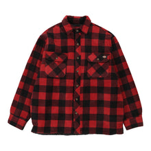  Vintage red Dickies Flannel Shirt - mens large