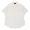 Vintage white Ralph Lauren Shirt - mens x-large