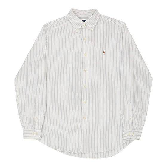 Vintage white Ralph Lauren Shirt - mens medium