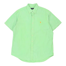  Vintage green Ralph Lauren Short Sleeve Shirt - mens large