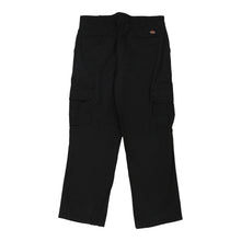  Vintage black Dickies Cargo Trousers - mens 35" waist