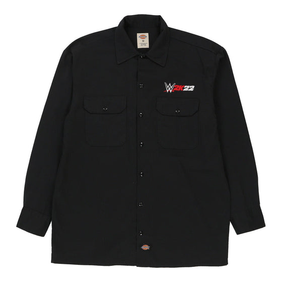 Pre-Loved black WWE 2k22 Dickies Shirt - mens medium