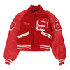 Vintage red Kelsey, FCCLA 08 Mecca Varsity Jacket - womens x-small