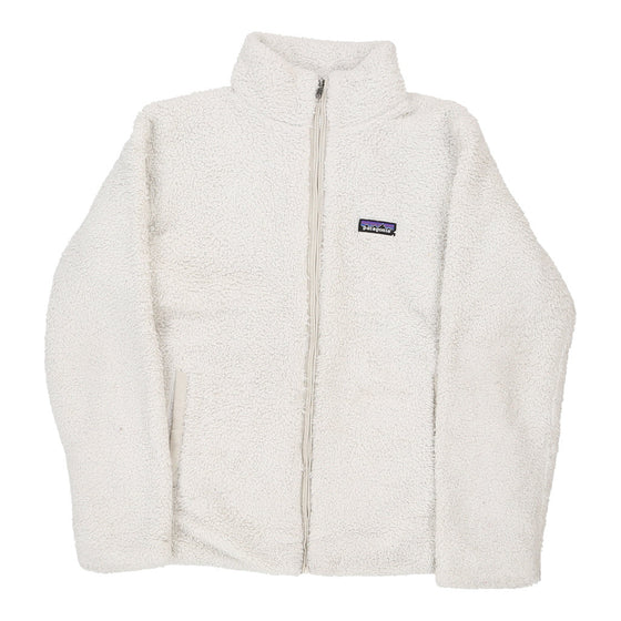 Vintage white Patagonia Fleece - womens large