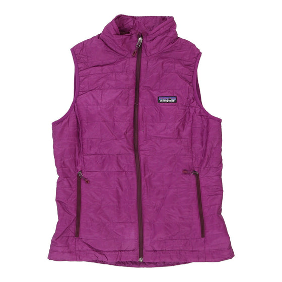 Vintage purple Patagonia Gilet - womens medium