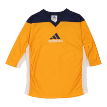  Vintage yellow Adidas Football Shirt - mens x-large