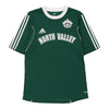 Vintage green North Valley Adidas Football Shirt - mens small