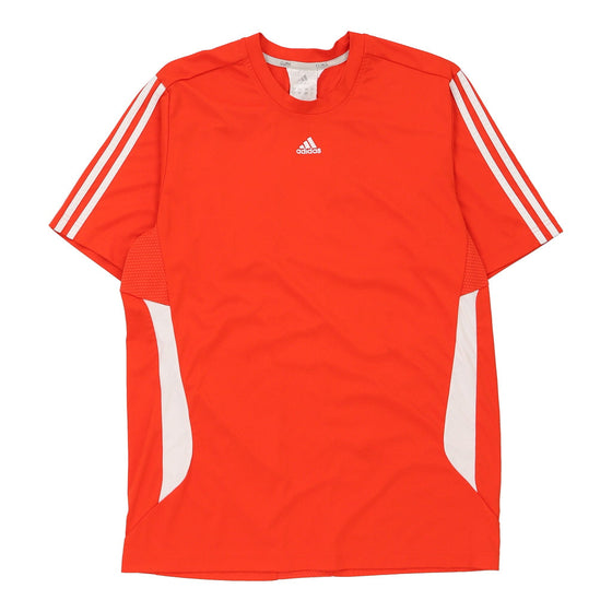 Vintage orange Adidas Sports Top - mens medium