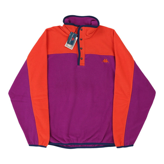 Vintage purple Kappa Fleece - mens x-large