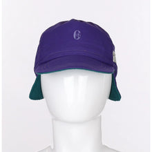  Vintage purple Reversible Conte Of Florence Cap - mens no size