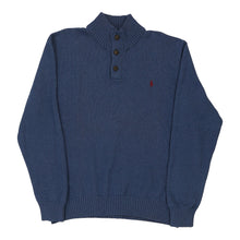  Vintage blue Ralph Lauren Jumper - mens x-large