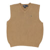 Vintage beige Polo Ralph Lauren Sweater Vest - mens small