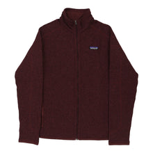  Vintage burgundy Patagonia Fleece - womens large