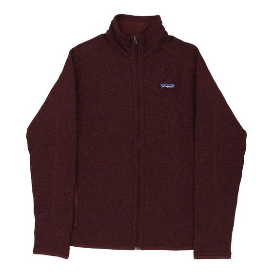 Vintage burgundy Patagonia Fleece - womens large