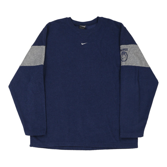 Vintage blue Nike Fleece - mens x-large