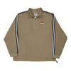 Vintage beige Adidas Fleece - mens xx-large