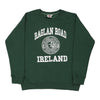 Vintage green Baglan Road Ireland Traditional Craftwear Sweatshirt - mens xx-large