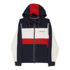 Vintage block colour Tommy Hilfiger Hoodie - mens small