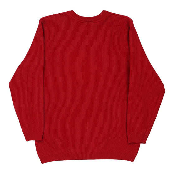 Vintage red Lacoste Jumper - mens medium