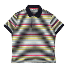  Vintage multicoloured Lacoste Polo Shirt - mens small