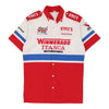 Vintage red Stouts Racing Fast Track Apparel Short Sleeve Shirt - mens large