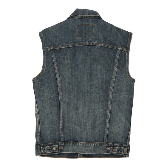 Vintage blue Levis Denim Gilet - womens small