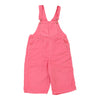 Vintage pink Age 16 Benetton Short Dungarees - girls 32" waist