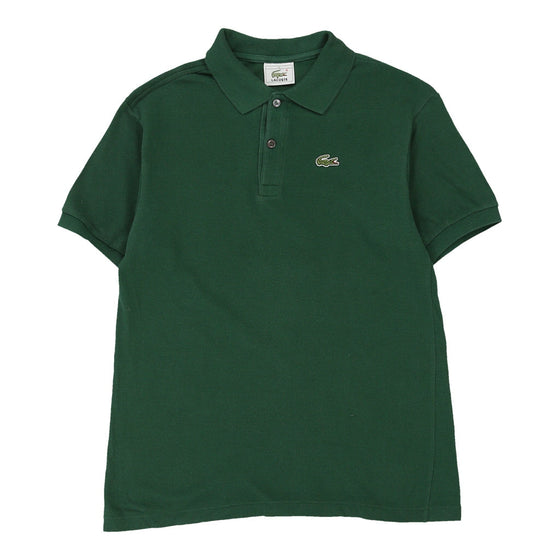 Age 14 Lacoste Polo Shirt - Medium Green Cotton